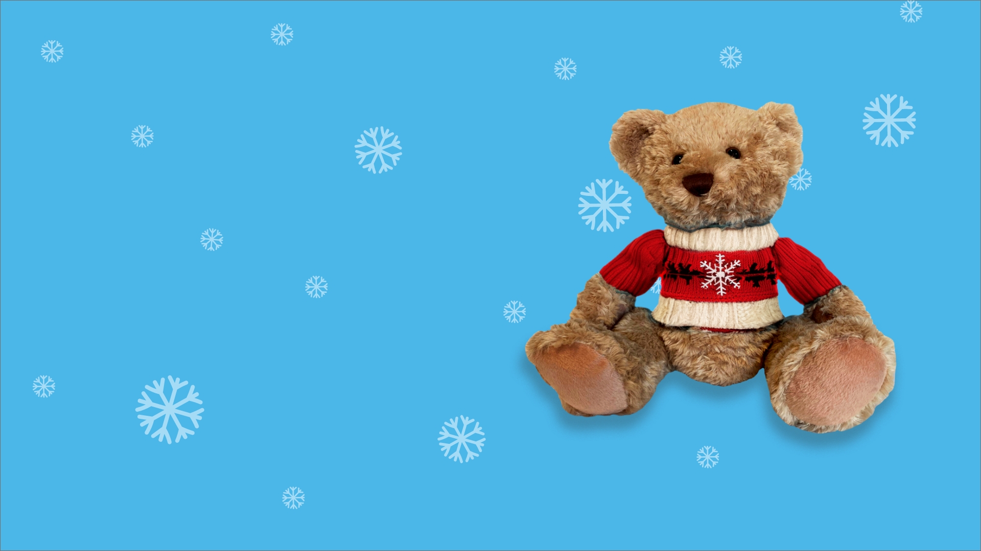 Ben Bear at Christmas